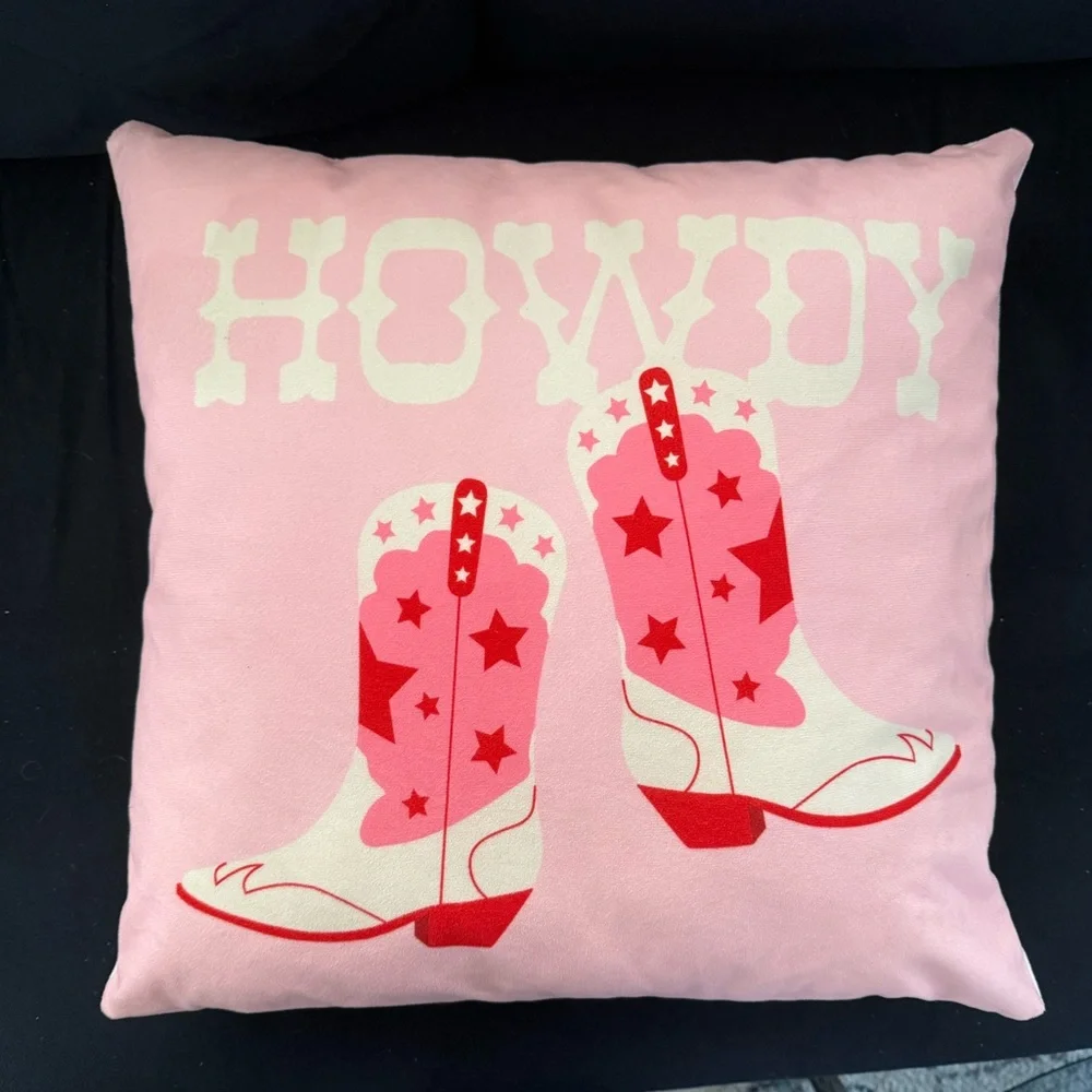 Cowgirl Disco Pillow Cover Set of 4